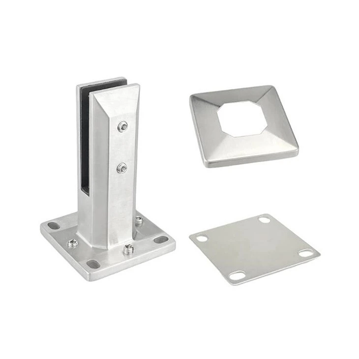 Floor Mounted Square Adjustable Glass Spigot Floor Mounted Square Adjustable Glass Spigot